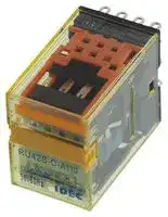 RU42S-C-A110: POWER RELAY, 120VAC, 3A, 4PDT, SOCKET