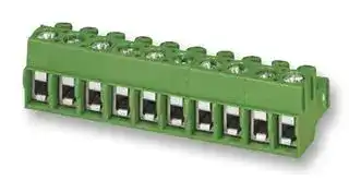 1934874: Pluggable Terminal Block, 5 mm, 3 Ways, 26 AWG, 14 AWG, 1.5 mm², Screw