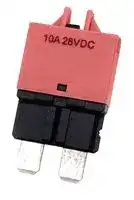 MP015925: Thermal Circuit Breaker, T3, MP 102 Series, 10 A, 1 Pole, 28 V, Auto Fuse Holder