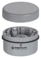 64091000: Terminal Element, Signal Indicator, Tube Mount, PA-GF, Polycarbonate, Grey, IP65, 70 x 36 mm