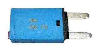 MP015930: Thermal Circuit Breaker, Mini Type T3, MP 102 Series, 15 A, 1 Pole, 28 V, Auto Fuse Holder