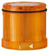 64438055: Beacon, LED, Yellow, Steady, 24 VDC, 70 mm x 65.5 mm, IP65