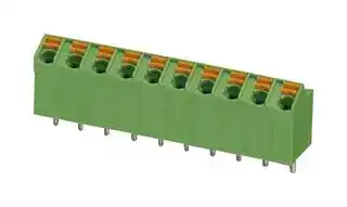 1752214: Wire-To-Board Terminal Block, 5 mm, 2 Ways, 24 AWG, 16 AWG, 1.5 mm², Push In