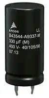 B43647A5567M057: Electrolytic Capacitor, 560 µF, 450 V, ± 20%, Snap-In, 2000 hours @ 105°C