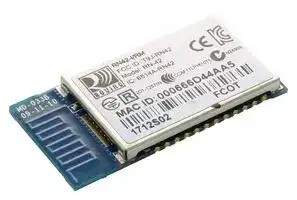 RN42-I/RM615: Bluetooth Module, Class 2, BLE 2.1 + EDR, 3 Mbps, -80 dBm Sensitivity, 3 V to 3.6 V, -40 °C to 85 °C