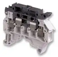 1SNK508410R0000: Fused Terminal Block, 2 Ways, 24 AWG, 10 AWG, 4 mm², Screw, 6.3 A
