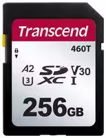 TS256GSDC460T-VS1: Flash Memory Card, SDXC Card, Class 2, Class 30, 256 GB