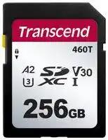 TS256GSDC460T-VS1: Flash Memory Card, SDXC Card, Class 2, Class 30, 256 GB
