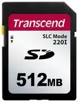TS512MSDC220I: Flash Memory Card, SD Card, 512 MB