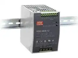 DDR-480B-12: Isolated DIN Rail Mount DC/DC Converter, Railway, 2:1, 400.8 W, 1 Output, 12 V, 33.4 A