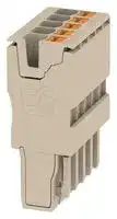 1513680000: Pluggable Terminal Block, 5 Ways, 28 AWG, 12 AWG, 2.5 mm², Push In