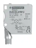 XUKCBLAYM12: Photoelectric Sensor, Full Colour, 150mm, Diffuse, IO-Link/PNP/NPN/SPST-NO/NC, 5 Pin M12 Connector