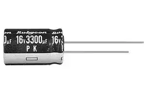 100PK10MEFC5X11: Electrolytic Capacitor, Miniature, 10 µF, 100 V, ± 20%, Radial Leaded, 2000 hours @ 85°C, Polar