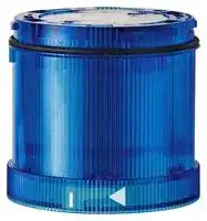 64350067: Beacon, Xenon, Blue, Flashing, 115 VAC, 70 mm x 65.5 mm, IP65