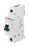 2CDS271001R0631: Thermal Magnetic Circuit Breaker, MCB, 1P, 25 kA, 133 V, 63 A
