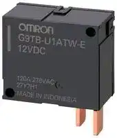 G9TB-U1ATW-E  DC12: Power Relay, SPST-NO, 12 VDC, 120 A, G9TB Series, Bracket, Latching Single Coil