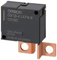 G9TB-K1ATH-E  DC12: Power Relay, SPST-NO, 12 VDC, 120 A, G9TB Series, Bracket, Latching Dual Coil