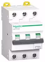 A9D17310: Circuit Breaker, Acti 9 iC60 Series, 240 V, 10 A, 3 Pole