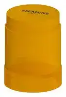 8WD4200-1AD: Visual Signal Indicator, Yellow, Continuous, 230 VDC, 230 VAC, IP54, 50 mm Dia, 67 mm Height