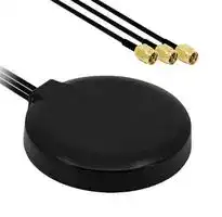 ALPHA22/3M/SMAM/SMAM/SMAM/S/S/26: Antenna, Puck, 698 MHZ to 2.7 GHz, 2 dB, Linear, Adhesive / Screw