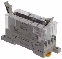 P7SA-14F — RELAY SOCKET, 14 PIN, DIN RAIL, SCREW