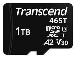 TS1TUSD465T: Flash Memory Card, SDXC Card, UHS-I, Class 2, Class 30, 1 TB