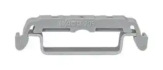 209-120: Mounting Foot, for Use with WAGO 290 Series 35 DIN Rail Mounted Terminal Blocks