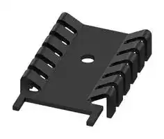 FK 218 32 SA SOT 32: Heat Sink, Anodised Black, 21 K/W, SOT-32, 22 mm, 6.7 mm, 35.6 mm