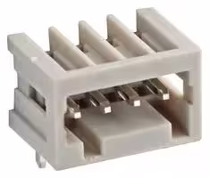 MP008955: Terminal Block, Header, 2.5 mm, 4 Ways, 4 A, 150 V, Through Hole Right Angle