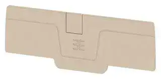 2051900000: End Cover, for Use with Weidmuller A Series PE Terminal Blocks, Klippon A Series