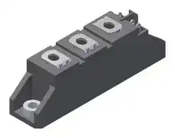 MCMA110P1200TA: Thyristor Module, Series Connected - SCR, 110 A, 1.2 kV, TO-240AA, 7-Pin, Panel Mount