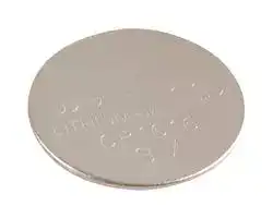 PSG91082: Battery, Pack of 5, 3 V, 1220, Lithium Manganese Dioxide, 40 mAh, Pressure Contact, 12.5 mm