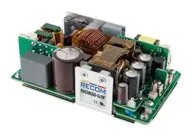 RACM550-48SG/OF — AC/DC Open Frame Power Supply (PSU), ITE, 1 Output, 550W, 300 W, 80V AC to 264V AC