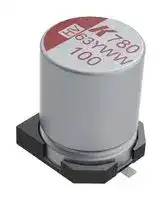 A780KN336M1JLAS040: Hybrid Aluminium Electrolytic Capacitor, 33 µF, ± 20%, 63 V, Radial Can - SMD, 0.04 ohm