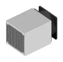 LA HB 1 150 230: Fan / Force Cooled Heat Sink, 230VAC, 0.078 K/W, 121 mm, 129 mm, 150 mm, 160 m³/h, 47 dBA