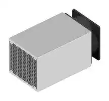 LA HB 1 200 230: Fan / Force Cooled Heat Sink, 230VAC, 0.078 K/W, 121 mm, 129 mm, 200 mm, 160 m³/h, 47 dBA