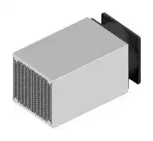 LA HB 1 200 24: Fan / Force Cooled Heat Sink, 24VDC, 0.078 K/W, 121 mm, 129 mm, 200 mm, 276 m³/h, 73.1 dBA
