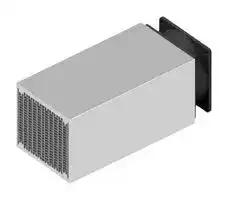 LA HB 1 250 230: Fan / Force Cooled Heat Sink, 230VAC, 0.078 K/W, 121 mm, 129 mm, 250 mm, 160 m³/h, 47 dBA