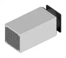 LA HB 1 250 24: Fan / Force Cooled Heat Sink, 24VDC, 0.078 K/W, 121 mm, 129 mm, 250 mm, 276 m³/h, 73.1 dBA