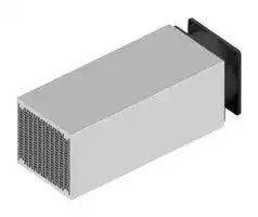 LA HB 1 300 230: Fan / Force Cooled Heat Sink, 230VAC, 0.078 K/W, 121 mm, 129 mm, 300 mm, 160 m³/h, 47 dBA