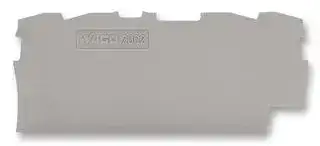 2002-1491: Accessory, Grey, 2001-140x and 2002-140x - 4 Conductor 35mm DIN Rail Mount Terminal Block Series