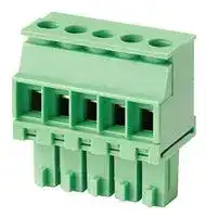20.1500M/2-E: Pluggable Terminal Block, 3.5 mm, 2 Ways, 28 AWG, 12 AWG, 1.5 mm², Screw