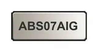 ABS07AIG-32.768KHZ-1-T: Crystal, AEC-Q200, ABS07AIG, 32.768 kHz, 10 ppm, 12.5 pF