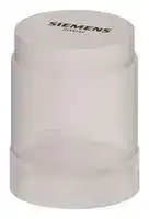 8WD4200-1AE: Visual Signal Indicator, Transparent, Continuous, 230 VDC, 230 VAC, IP54, 50 mm Dia, 67 mm Height
