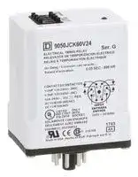 9050JCK60V24: TIME DELAY RELAY, DPDT/0.1S-99.9H/240VAC