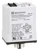 9050JCK70V24: TIME DELAY RELAY, DPDT, 0.1MIN-999H, SKT