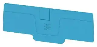 2051910000: End Cover, for Use with Weidmuller A Series Feed-Through Terminal Blocks, Klippon A Series