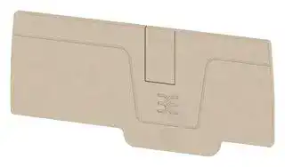 1991970000: End Cover, for Use with Weidmuller A Series Feed-Through Terminal Blocks, Klippon A Series