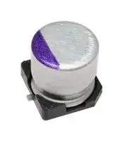 20SVP22M: Polymer Aluminium Electrolytic Capacitor, 22 µF, 20 V, Radial Can - SMD, 0.06 ohm