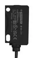 XUMTARAYP015: Photoelectric Sensor, 2m, Red Light, Polarised Reflex, IO-Link/NPN/PNP/SPST-NO/NC, 30VDC, XU Series